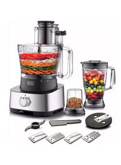 Black & Decker 880W 4 in 1 Electric Food Processor 3.5L Bowl Juicer FX1000