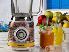 Ariete Positano Blender 1000W 1.5L Glass Jar Ice Crusher 4-Blade