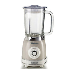 Ariete Vintage Blender 1.5L 1000W Glass Jug Ice Crusher