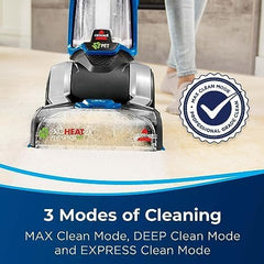 Bissell ProHeat 2X Revolution 1858E Upright Carpet Washer 800W Dual Brush Pet