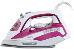 Black & Decker Black+Decker Steam Iron 2400W With Ceramic Soleplate