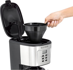 Black & Decker Coffee Maker 900W 12 Cup Programmable 1.5L Carafe DCM85