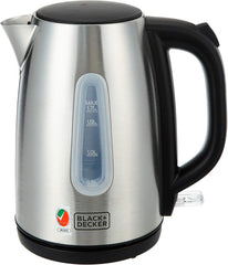 Black & Decker Kettle JC450-B5 1.7L 2200W Stainless Steel Cordless Teapot