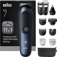 Braun All-In-One Series 7 Aio7540 11-In-1 Trimmer Body Grooming 120M Runtime
