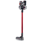 Ariete 2757 Cordless Stick Vacuum 22.2V Lithium 2-in-1 Handheld Broom Red