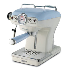 Ariete Vintage Espresso Machine 15 Bar 850W Cappuccino Maker Pod & Powder