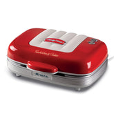Ariete 1972 Sandwich Maker 3-in-1 Interchangeable Cookie Grill Plates 700W