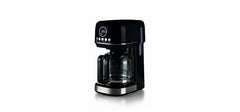 Ariete Moderna Drip Coffee Maker 900W Programmable LCD Timer Glass Carafe Red