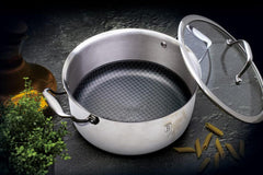 Berlinger Haus Eternal Casserole with Lid Non-Stick Inox