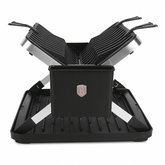 Berlinger Haus Dish Rack Multi-Level Black Rose Gold Stainless Steel