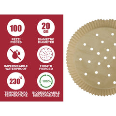 Beper Parchment Paper For Air Fryers