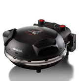 Ariete Pizza Oven 1200W High Heat Refractory Stone Manakish Maker Retro