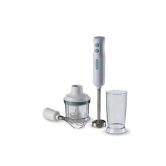 Ariete 3-in-1 Hand Blender Set Stainless Steel Blade Chopper Whisk