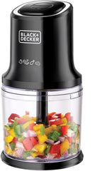 BLACK+DECKER Vertical Chopper FC500-B5 500W 500ml 4 Blade Food Processor Bin