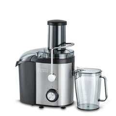 Black & Decker Juicer Extractor 800W Motor XL Feeding Chute Silver JE800 B5