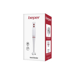 Beper Hand Blender 400W, Stainless Steel, Turbo Function White