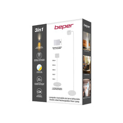 Beper Floor And Table Rechargeable Lamp, Height Adjustable, Wall