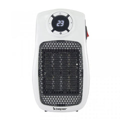 Beper Mini Ceramic Fan Heater, 500W/1000W, Safe Auto-Off