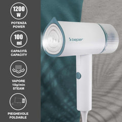 Beper Vertical Garment Steamer 1200W White