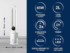 Beper Bladeless Air Cooler 2L