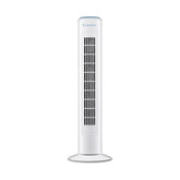 Beper Tower Fan 45 W, Quiet Fan, Height 72 cm, Automatic Oscillation, White