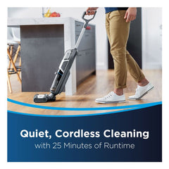 Bissell CrossWave HF3 3598E Cordless Wet & Dry Hard Floor Vacuum Mop 2-in-1