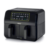 Ariete 8L Dual Basket Air Fryer 1700W Double Zone Healthy Oil Free Fryer