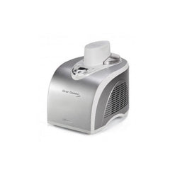 Ariete Gran Gelato Metal Ice Cream Maker 135W Built-in Compressor LCD Silver