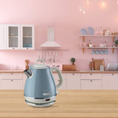 Ariete Vintage Electric Kettle 1L 1630W Compact Retro Stainless Steel
