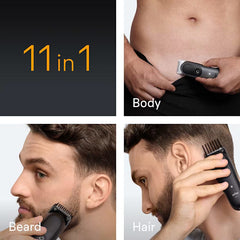 Braun All-In-One Series 5 Aio5560 11-In-1 Trimmer Body Grooming 120M Runtime