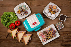 Ariete 1972 Sandwich Maker 3-in-1 Interchangeable Cookie Grill Plates 700W