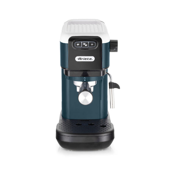 Ariete 1399 Espresso Machine 15 Bar 1300W Compact Coffee Maker Frother
