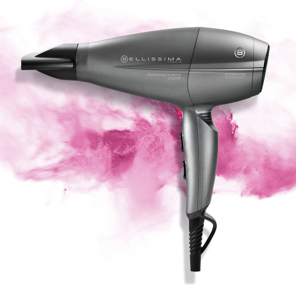 Bellissima 11638 Hairdryer Hydration Technology, AC Motor, 2300W