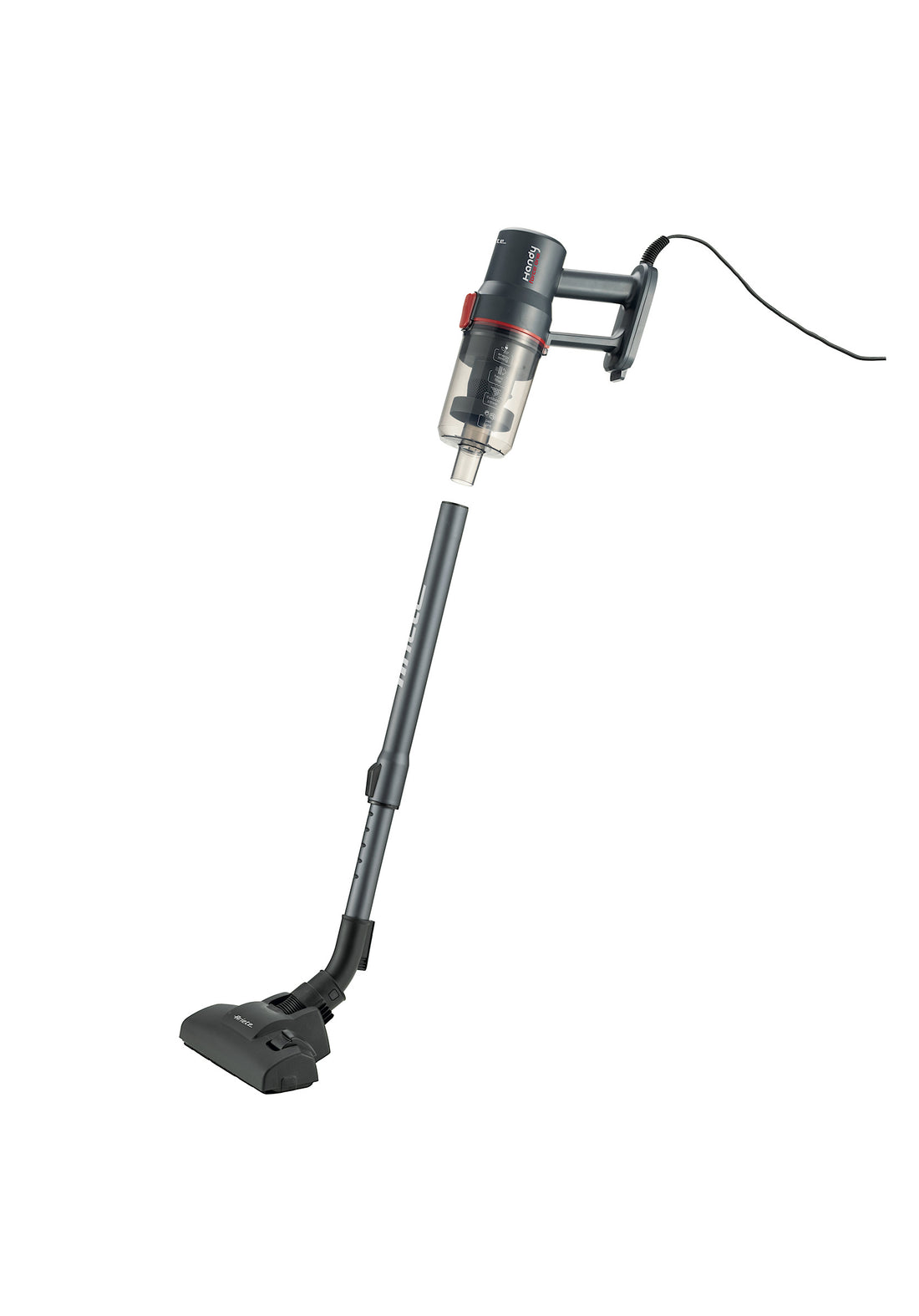 Ariete 2708/00 Corded Stick Vacuum 600W 2-in-1 Handheld Bagless Cleaner