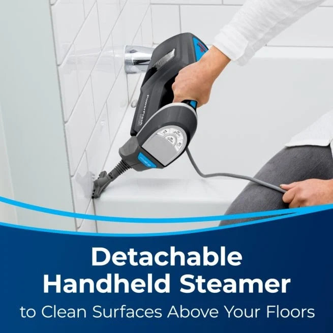 Bissell Lift-Off Steam Mop 1897E 2-in-1 Handheld Steamer and Hard Floor Mop