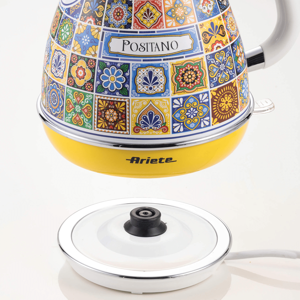 Ariete Positano Kettle 2200W 1.7L Retro Cordless Electric Water Boiler