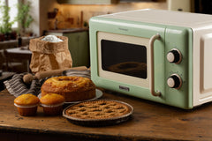 Ariete Vintage Microwave 20L 800W Electric Oven Defrost Function Retro