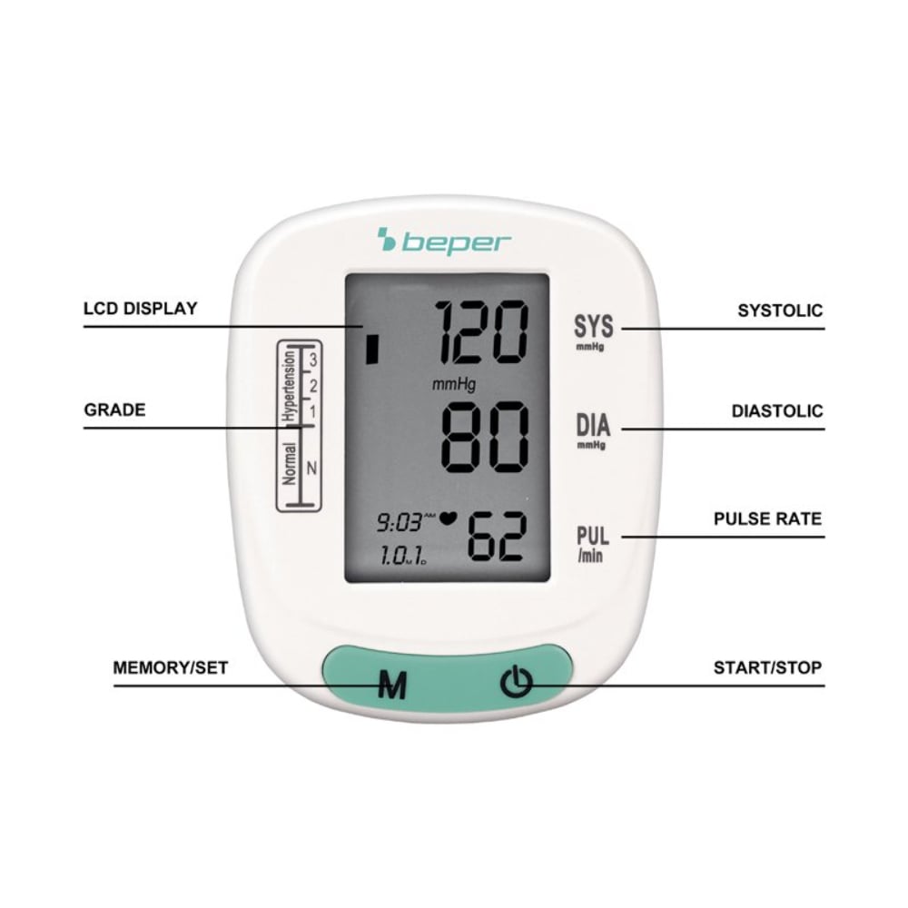 Beper Wrist Blood Pressure Monitor
