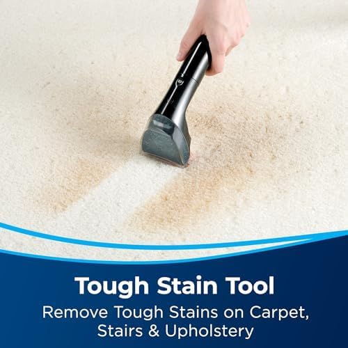 Bissell ProHeat 2X Revolution 1858E Upright Carpet Washer 800W Dual Brush Pet