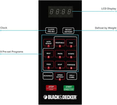 Black & Decker Black+Decker 30L Combination Microwave Oven With Grill,