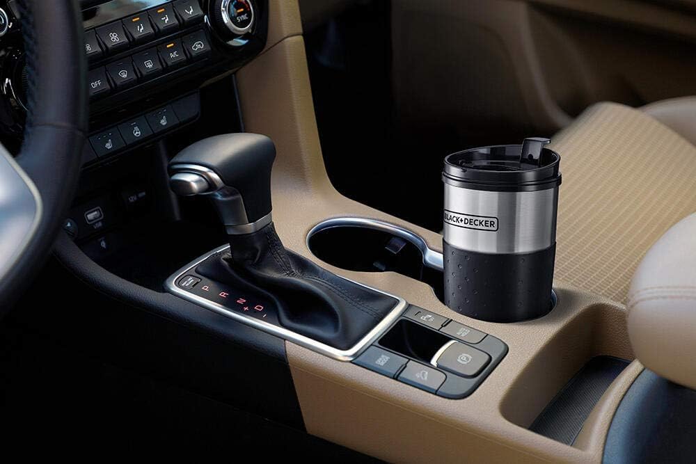 Black & Decker Coffee Machine 650W Personal Brewer 360ml Travel Cup DCM35