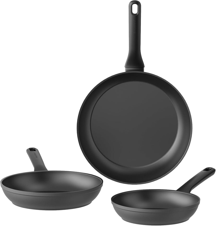 Berghoff Set Of 3 Frying Pans Non-Stick Helix 1315090
