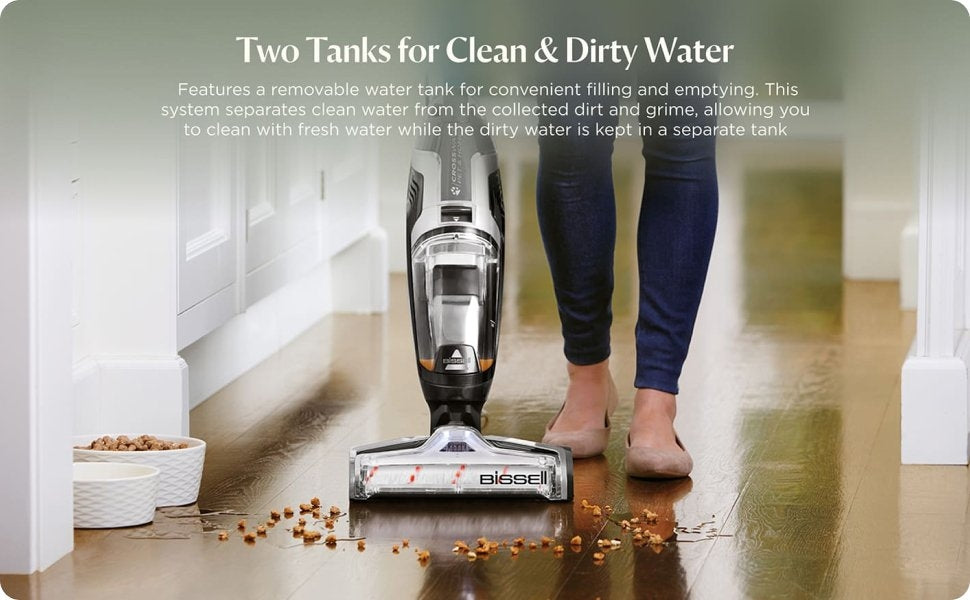 Bissell CrossWave C6 Cordless 3566N 3-in-1 Wet & Dry Multi-Surface Vacuum Mop