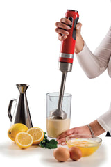 Ariete Moderna 3-in-1 Hand Blender 1000W Chopper Whisk Stainless Steel
