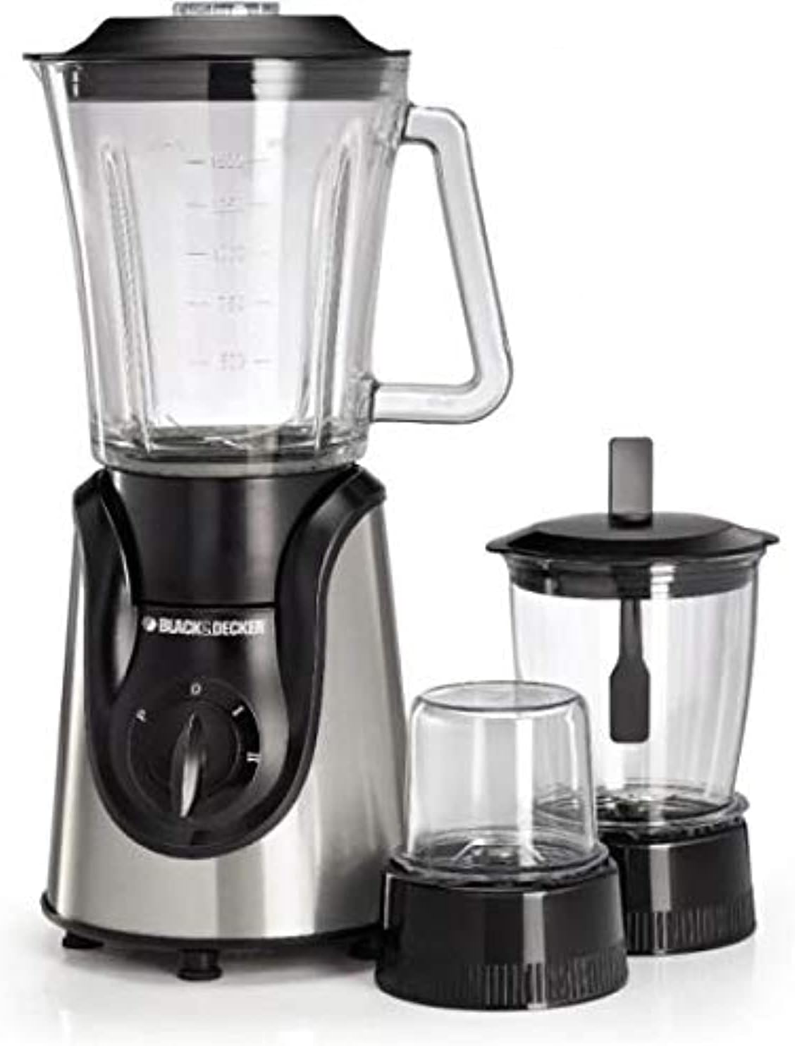 Black & Decker 600W Glass Blender With 2 Mills