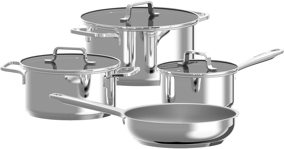 Berghoff 7-Pc Cookware Set Helix 1315085