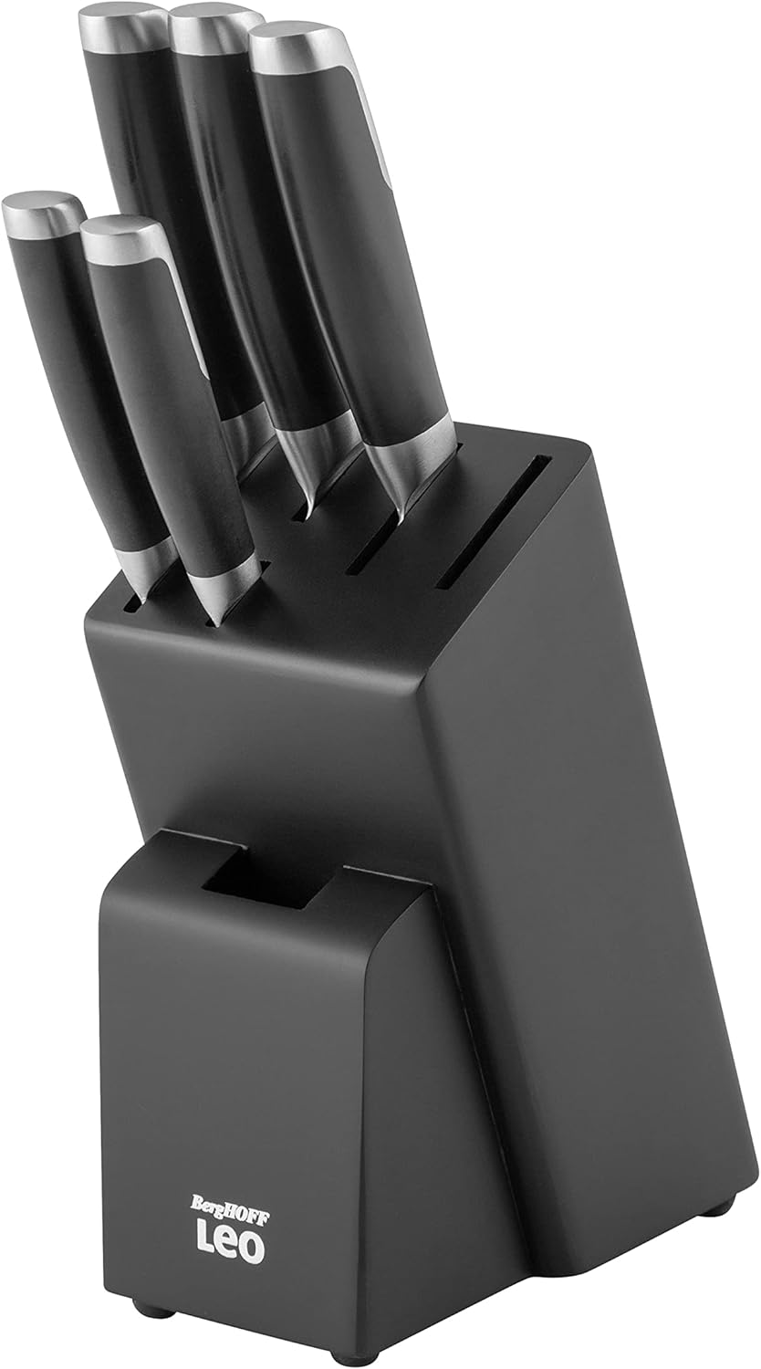 Berghoff 6Pc Knife Block Set Graphite 3950358