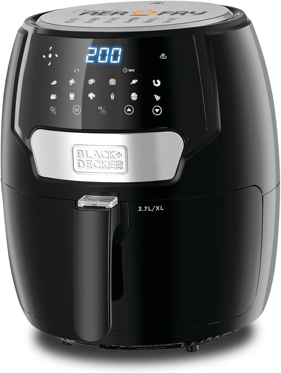 Black & Decker 4L 1500W Digital Air Fryer 13 Programs AF4037 B5