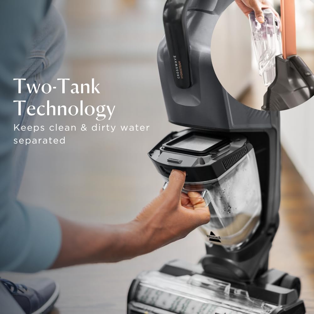 Bissell CrossWave HydroSteam 3527E 3-in-1 Wet & Dry Vacuum Mop Steam Cleaner