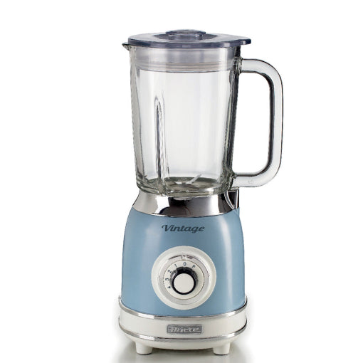 Ariete Vintage Blender 1.5L 1000W Glass Jug Ice Crusher